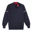 Henjl Dixon Mens Merino Wool Sweater -  Navy